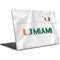 University of Miami White Jersey Dell XPS Skin